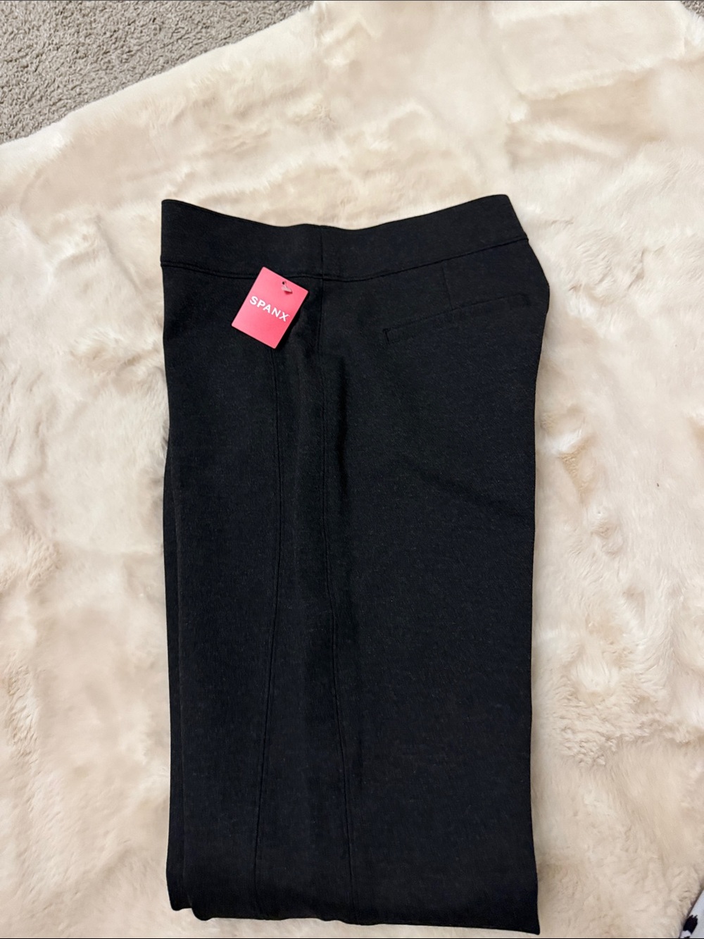 SPANX Black Ponte Knit Pull-On Pants